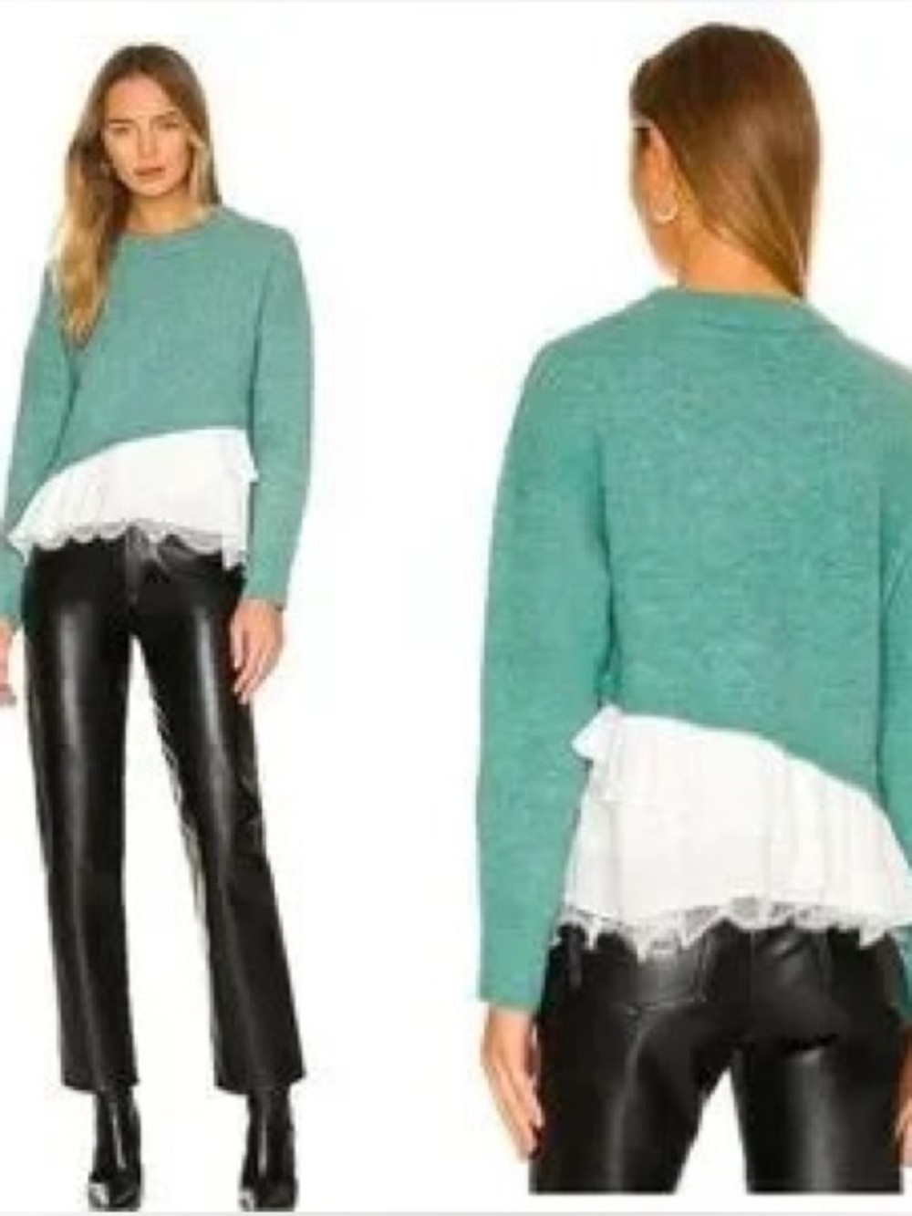 Cinq A Sept Ruffle Sweater